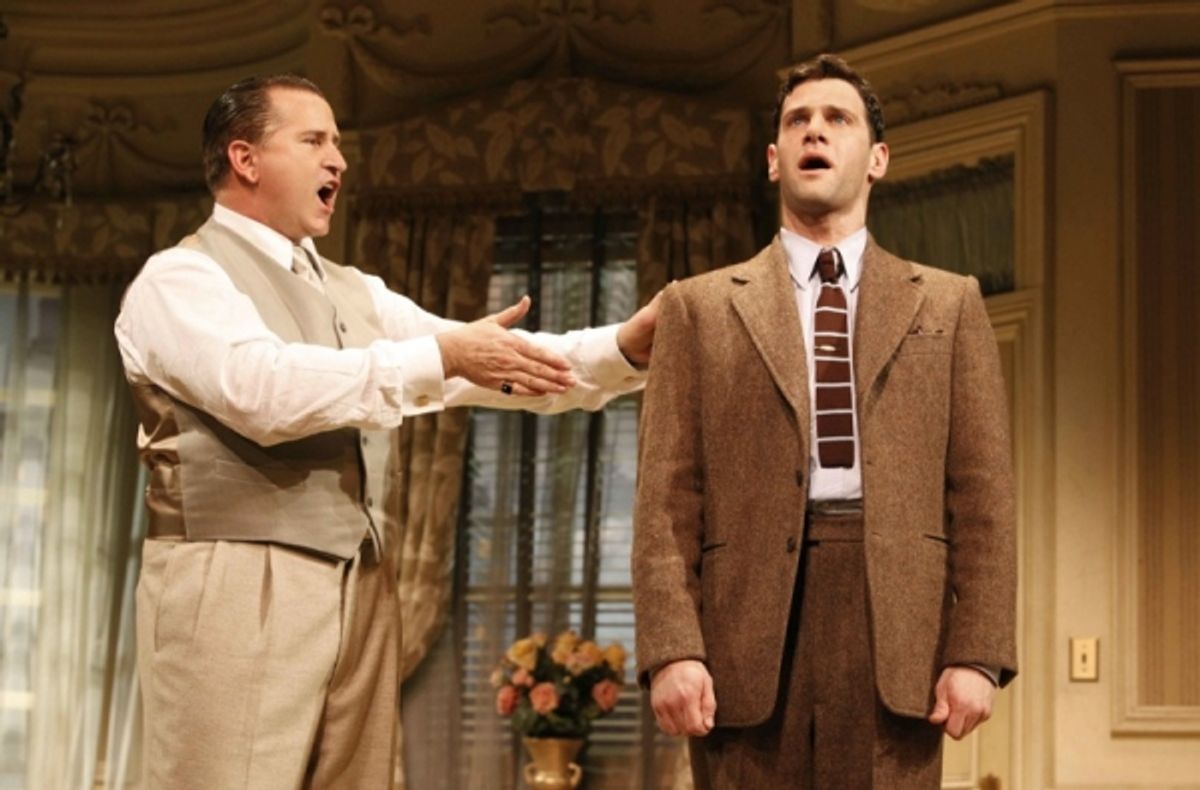 Anthony LaPaglia and Justin Bartha at 