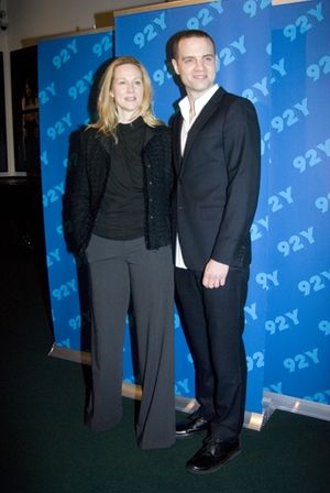 Laura Linney & Jordan Roth @ BroadwayWorld Laura Linney & Jordan Roth Photo