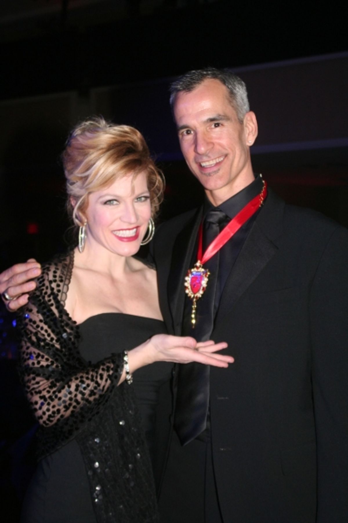 Felicia Finley and Jerry Mitchell at 