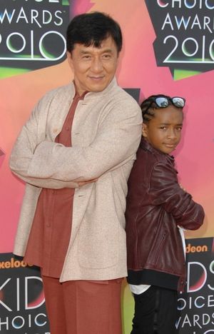 Jackie Chan and Jaden Smith Photo