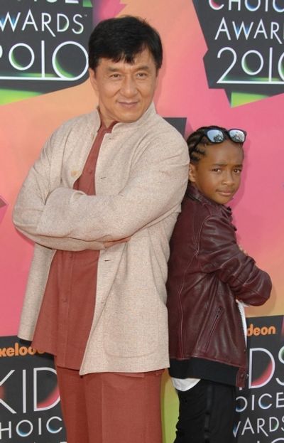 Jackie Chan and Jaden Smith Photo