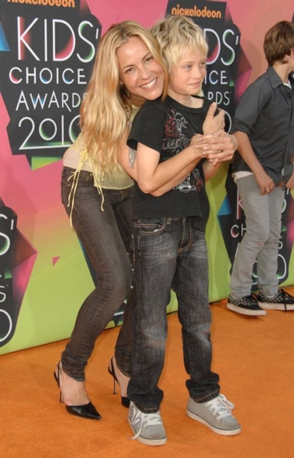 Maria Bello and Son Photo