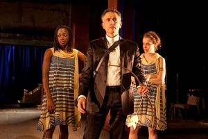 Oni Monifa Renee Brown, David Greenspan and Katherine Partington Photo