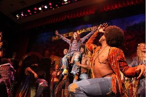 Mayor Michael Bloomberg and HAIR Cast Photo