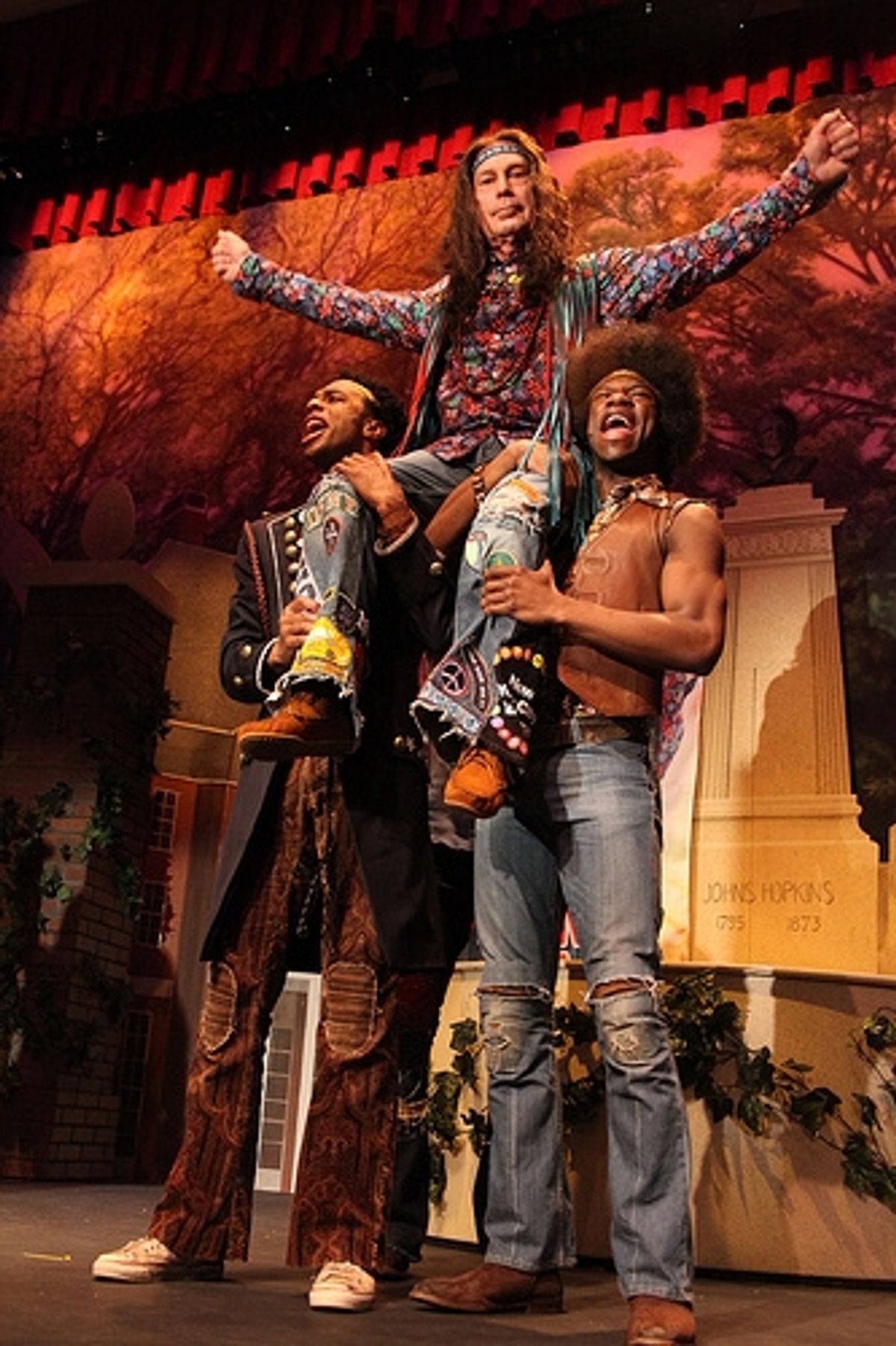 Lawrence Stallings, Mayor Michael Bloomberg and Antwayn Hopper at 