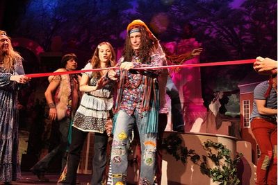 Vanessa Ray and Mayor Michael Bloomberg Photo