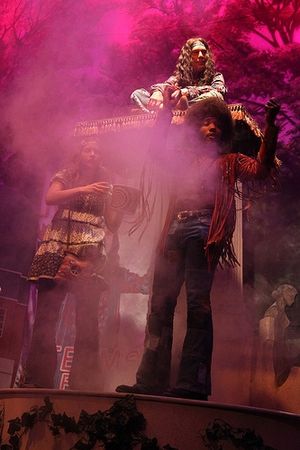 Vanessa Ray, Mayor Michael Bloomberg and Wallace Smith Photo