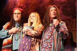 Stu Loeser, Annaleigh Ashford and Mayor Michael Bloomberg Photo