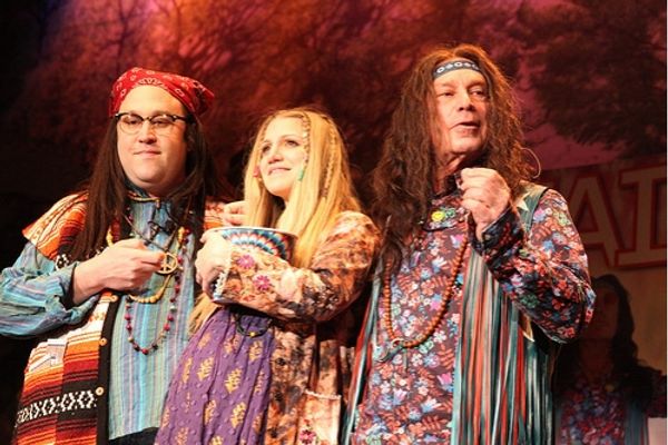 Stu Loeser, Annaleigh Ashford and Mayor Michael Bloomberg Photo