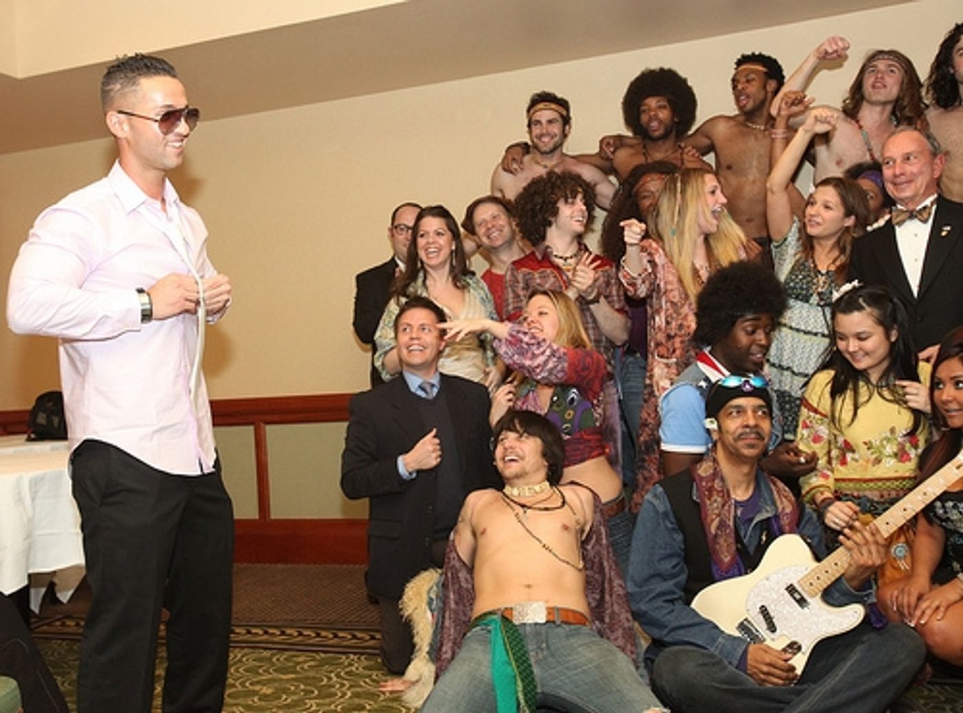 Photo Coverage: Mayor Michael Bloomberg, Snooki & 'The Situation' Join HAIR Tribe at Inner Circle Benefit  Image
