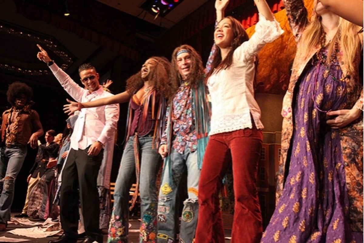 HAIR Cast, Mike 'The Situation' Sorrentino, Jeannette Bayardelle, Mayor Michael Bloomberg and Diana DeGarmo at 