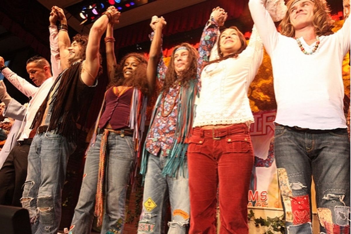 Mike 'The Situation' Sorrentino, Ace Young, Jeannette Bayardelle, Mayor Michael Bloomberg, Diana DeGarmo and Kyle Riabko at 