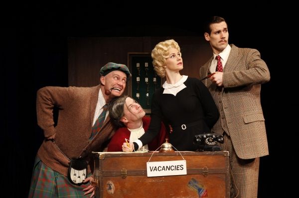 Jamie Jackson, Cameron Folmar, Kate MacCluggage, and John Behlmann Photo