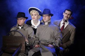 Jamie Jackson, Cameron Folmar, Kate MacCluggage and John Behlmann @ BroadwayWorld Jamie Jackson, Cameron Folmar, Kate MacCluggage and John Behlmann Photo