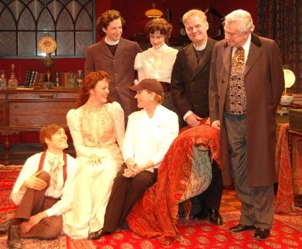Julie Andrews meets the cast of CANDIDA Photo