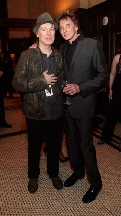 Barry Manilow and Jeffrey Hornaday Photo