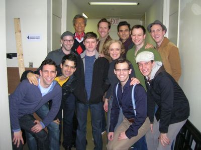 Tommy Tune and Cast of YANK! Photo