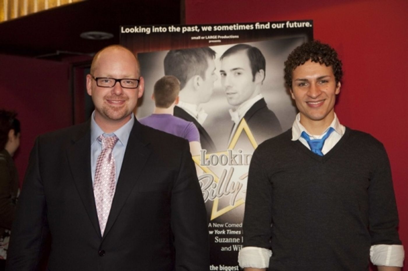 Photo Flash: LOOKING FOR BILLY HAINES Opening Night!  Image