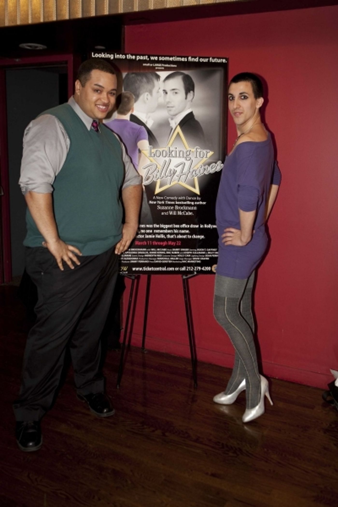 Photo Flash: LOOKING FOR BILLY HAINES Opening Night!  Image