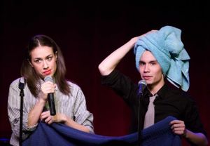 Miranda and Sam Tsui perform "A Whole New World" Photo