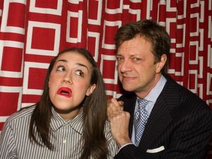 Backstage with Miranda Sings and Jim Caruso Photo