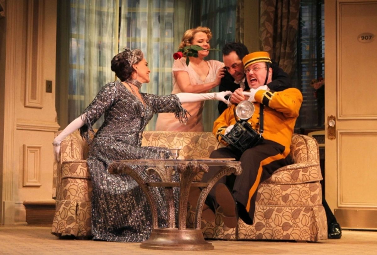 Brooke Adams, Mary Catherine Garrison, Tony Shalhoub and Jay Klaitz at 