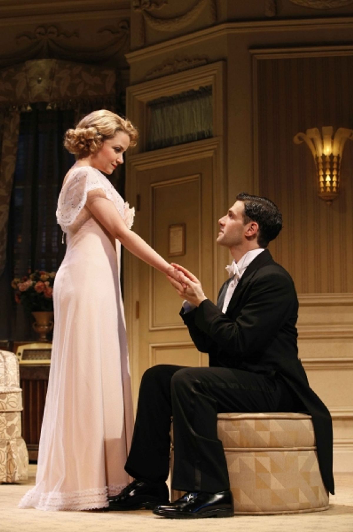 Mary Catherine Garrison and Justin Bartha at 