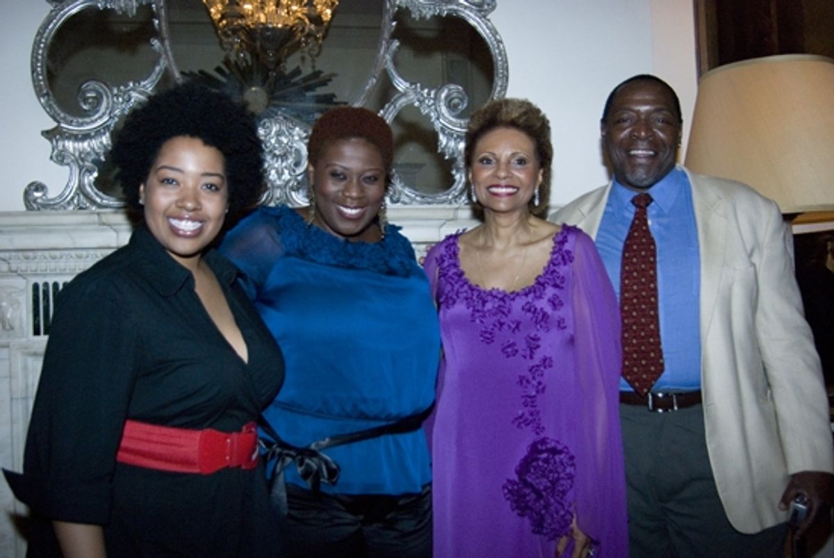  Celisse Henderson, Capathia Jenkins, Leslie Uggams & Chuck Cooper  at 