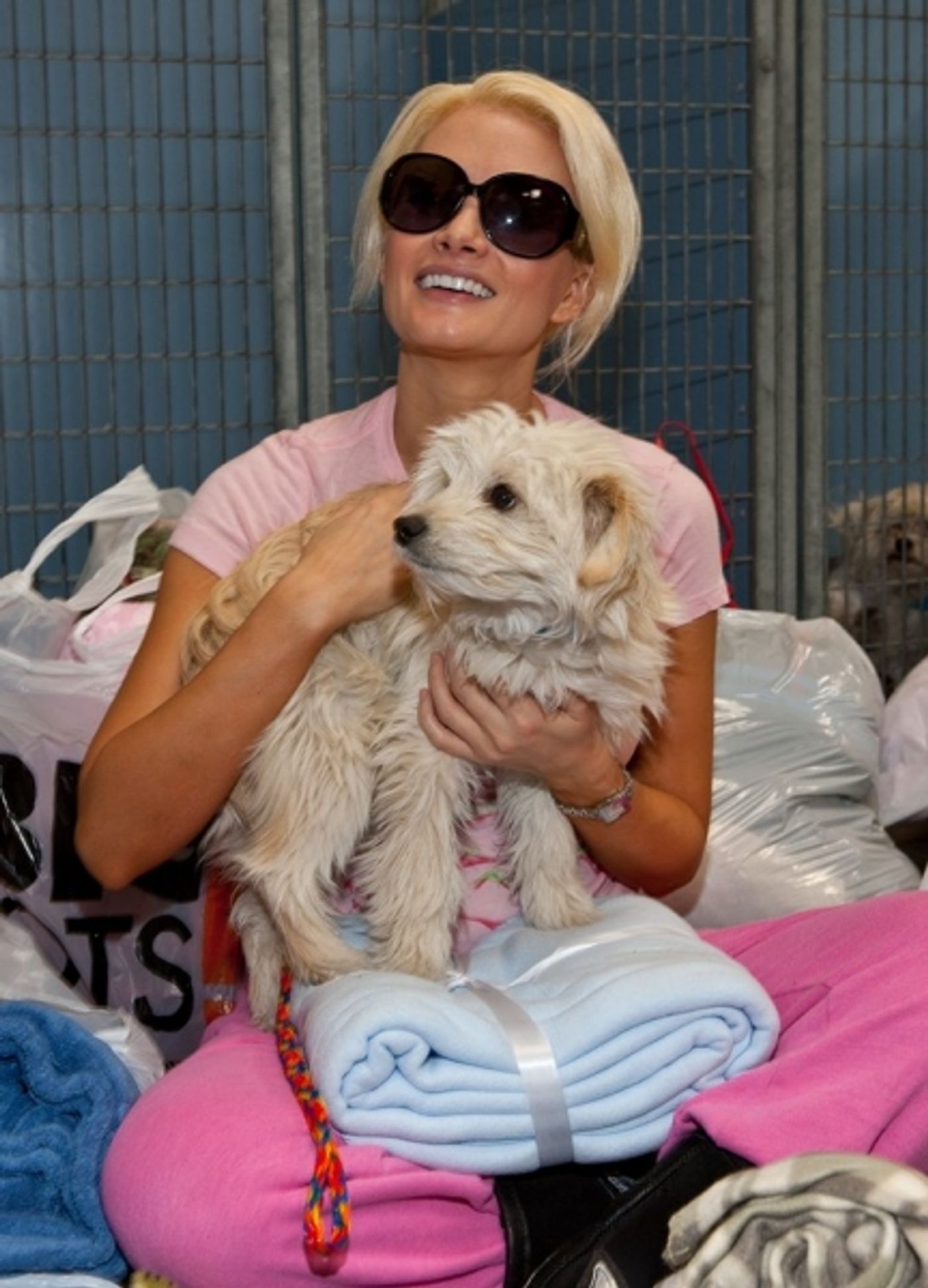 Photo Coverage: PEEPSHOW's Madison Donates Blankets to Needy Dogs  Image