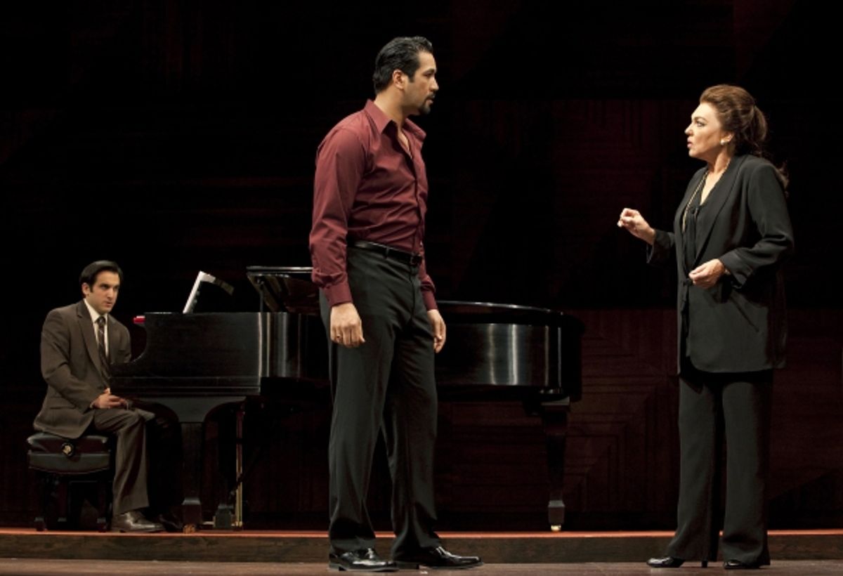 Jeremy Cohen as Manny, TaÃ¢â‚¬â„¢u PupuÃ¢â‚¬â„¢a as Tenor (Tony), and Tyne Daly at 