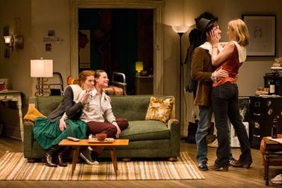 Andrea Frankle, Danielle Skraastad, Carson Elrod and Heidi Schreck Photo
