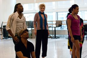 E. Clayton Cornelious, Eric Lajuan Summers, Felicia Finley & Carly Hughes @ BroadwayWorld E. Clayton Cornelious, Eric Lajuan Summers, Felicia Finley & Carly Hughes Photo