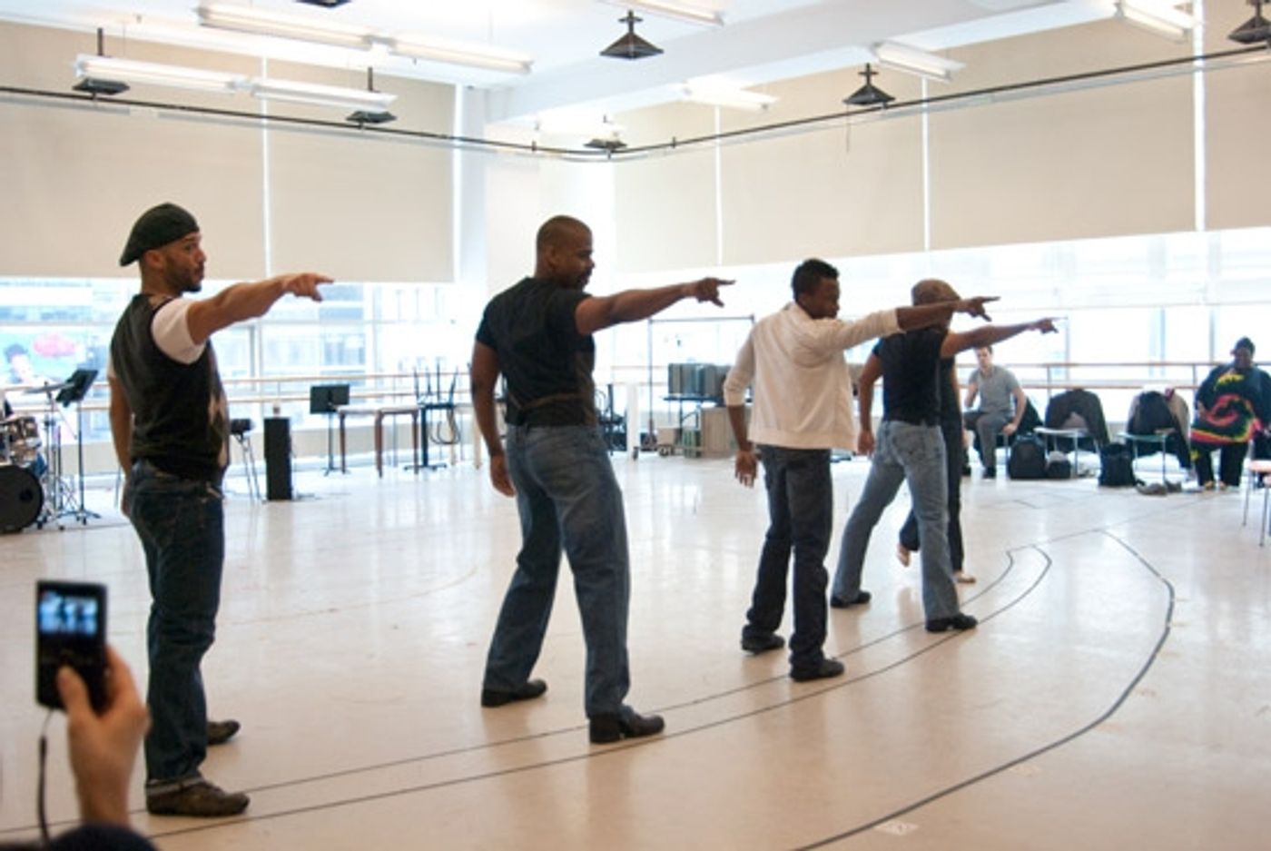 Photo Coverage: Paper Mill Playhouse's Smokey Joe's Cafe in Rehearsal Photo Coverage: Paper Mill Playhouse's Smokey Joe's Cafe in Rehearsal Image