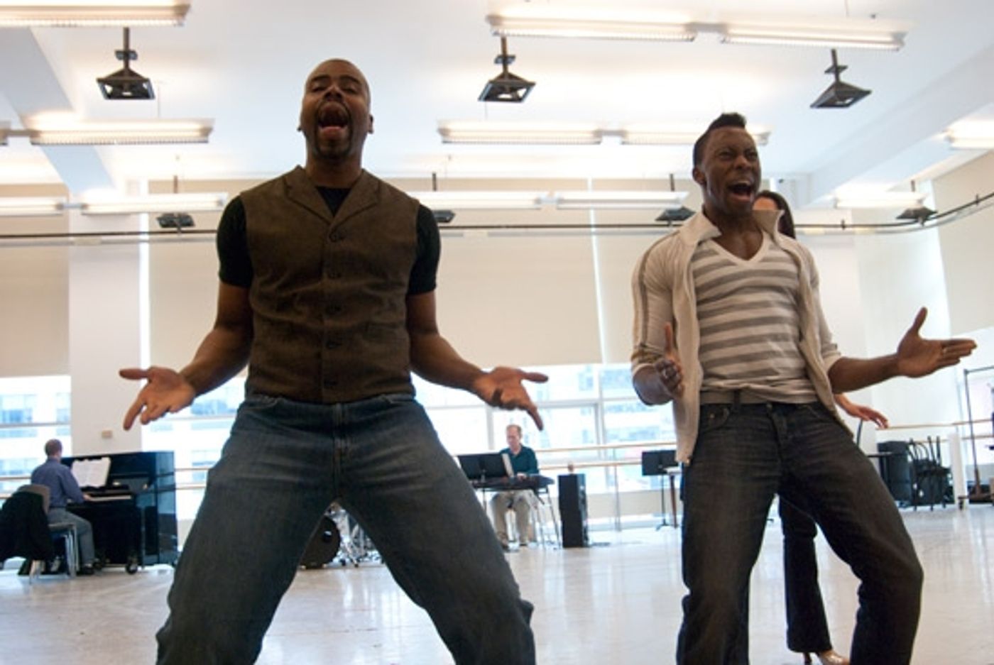 Photo Coverage: Paper Mill Playhouse's Smokey Joe's Cafe in Rehearsal Photo Coverage: Paper Mill Playhouse's Smokey Joe's Cafe in Rehearsal Image