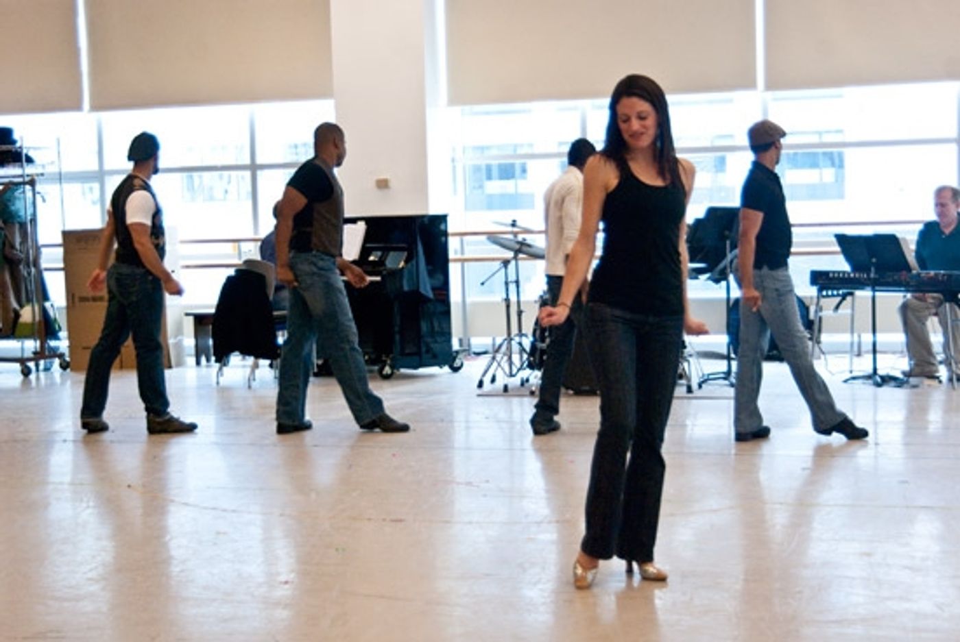 Photo Coverage: Paper Mill Playhouse's Smokey Joe's Cafe in Rehearsal Photo Coverage: Paper Mill Playhouse's Smokey Joe's Cafe in Rehearsal Image