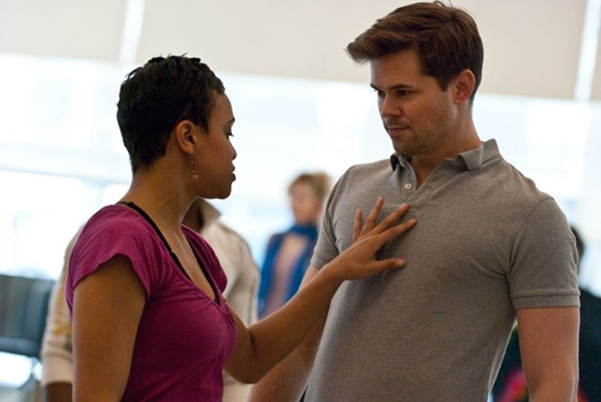 Carly Hughes & Andrew Rannells at 