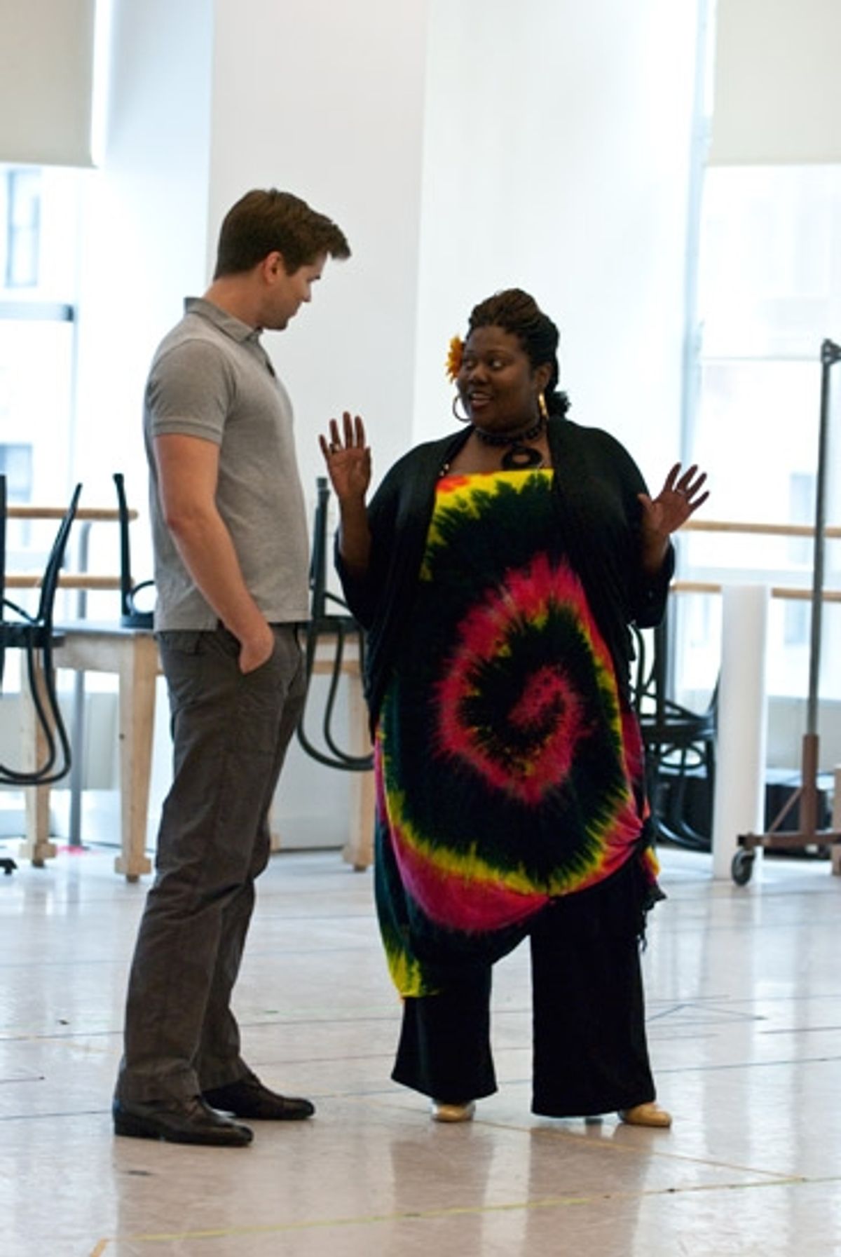 Andrew Rannells & Maia Nkenge Wilson at 