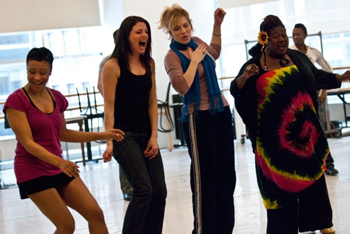 Photo Coverage: Paper Mill Playhouse's Smokey Joe's Cafe in Rehearsal Photo Coverage: Paper Mill Playhouse's Smokey Joe's Cafe in Rehearsal Image