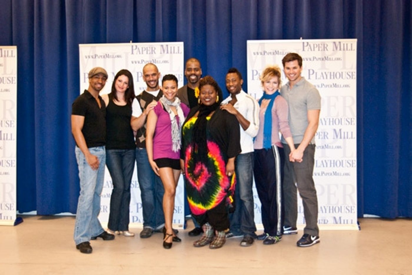 Photo Coverage: Paper Mill Playhouse's Smokey Joe's Cafe in Rehearsal Photo Coverage: Paper Mill Playhouse's Smokey Joe's Cafe in Rehearsal Image