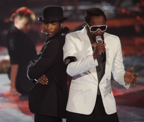 Usher and wil.i.am Photo