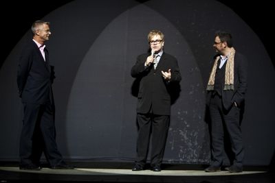 Stephen Daldry, Elton John and Lee Hall Photo
