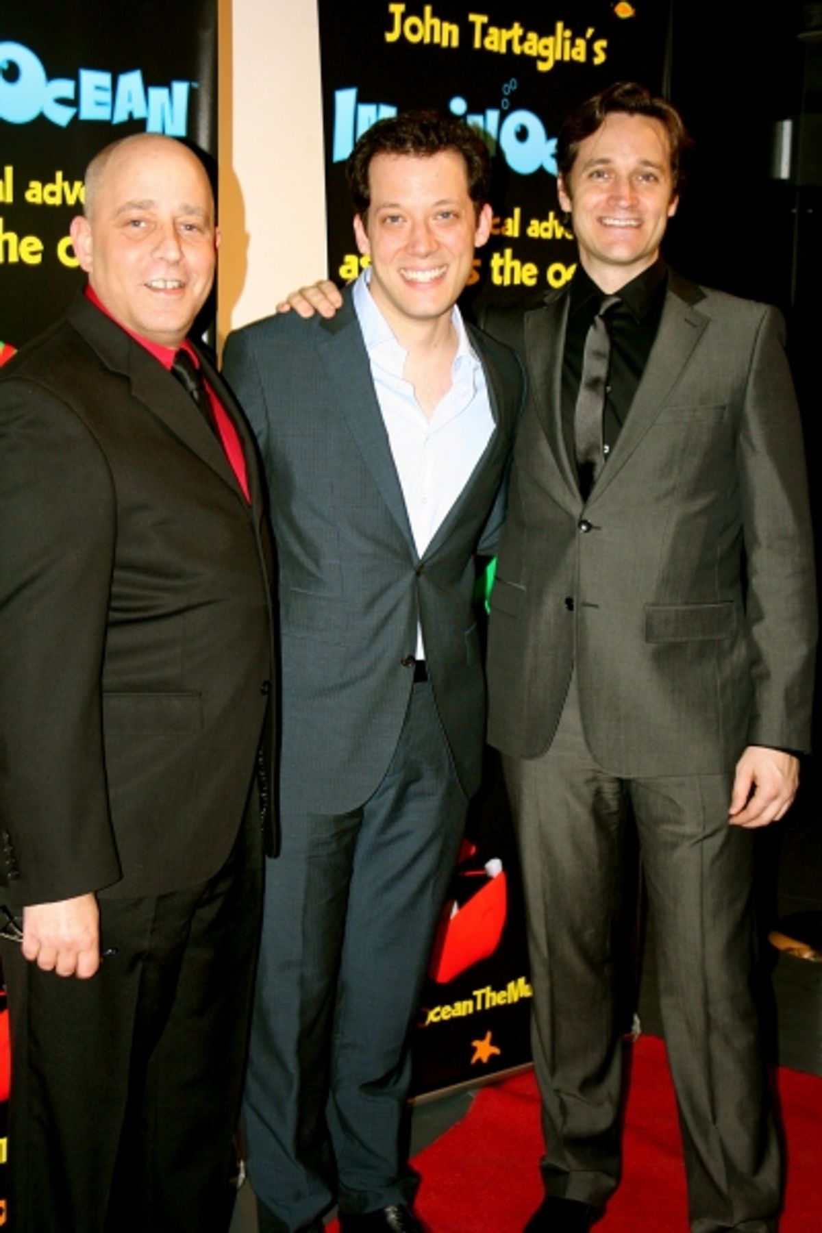 Phillip Katz, John Tartaglia, Michael Shawn Lewis at 