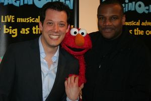 John Tartaglia, Elmo, Kevin Clash Photo