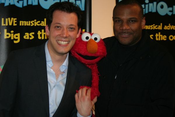 John Tartaglia, Elmo, Kevin Clash Photo