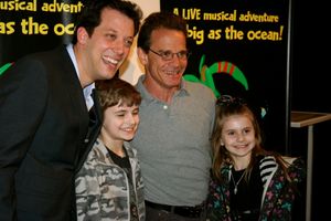 John Tartaglia, Peter Scolari and children @ BroadwayWorld John Tartaglia, Peter Scolari and children Photo