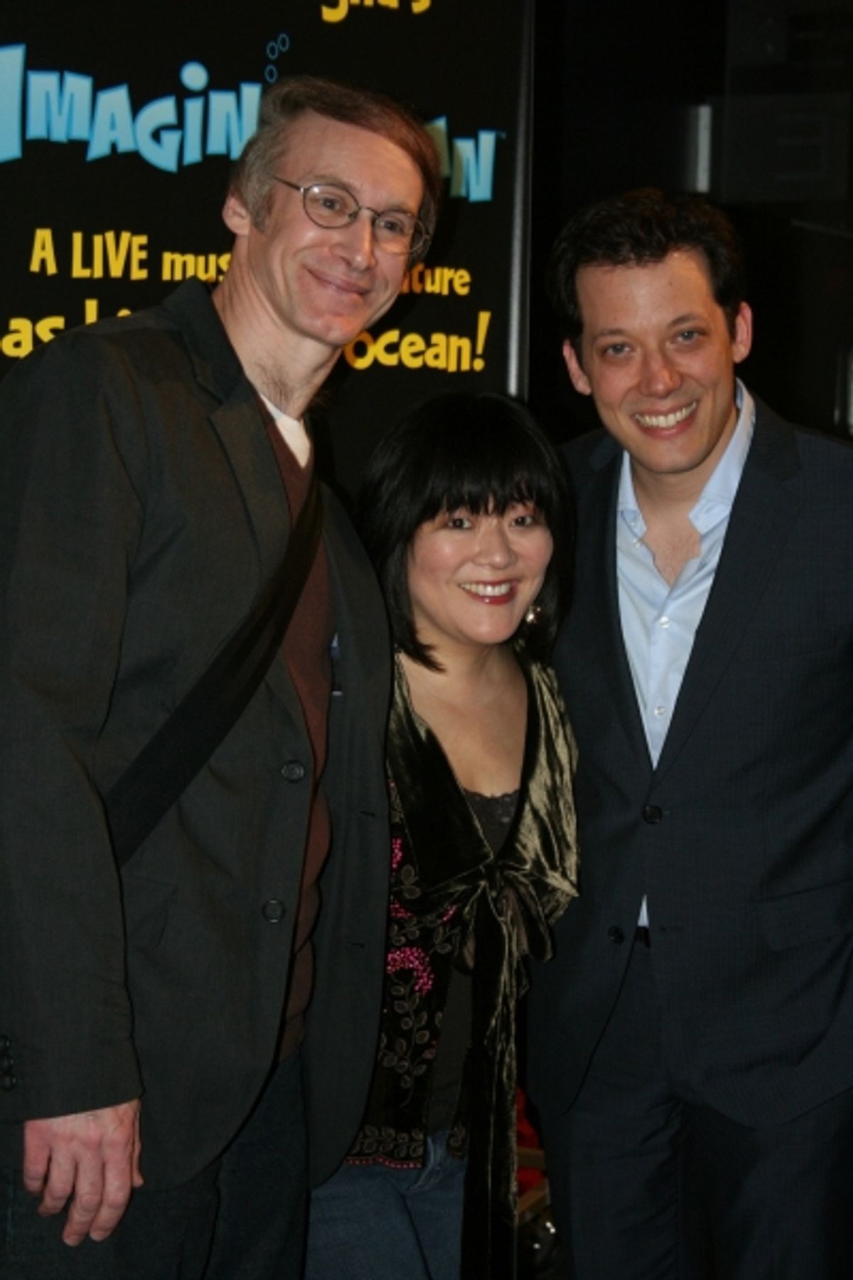 Rick Lyon, Ann Harada, John Tartaglia at 