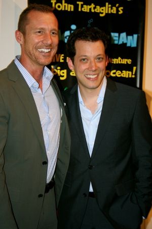 John Tartaglia and guest @ BroadwayWorld John Tartaglia and guest Photo