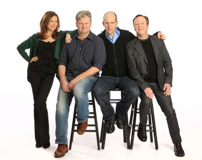 Donna Murphy, John Ellison Conlee, Jeff Blumenkrantz and Edward Hibbert Photo