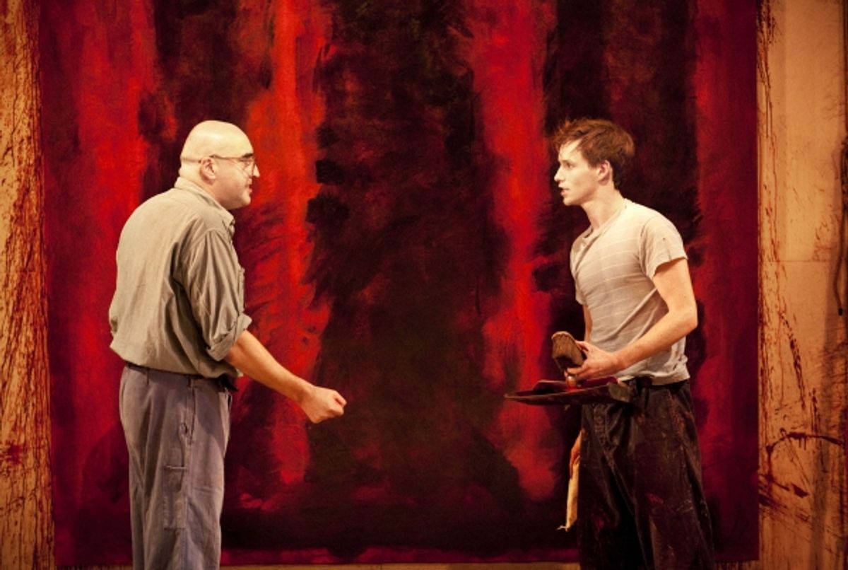 Alfred Molina and Eddie Redmayne at 