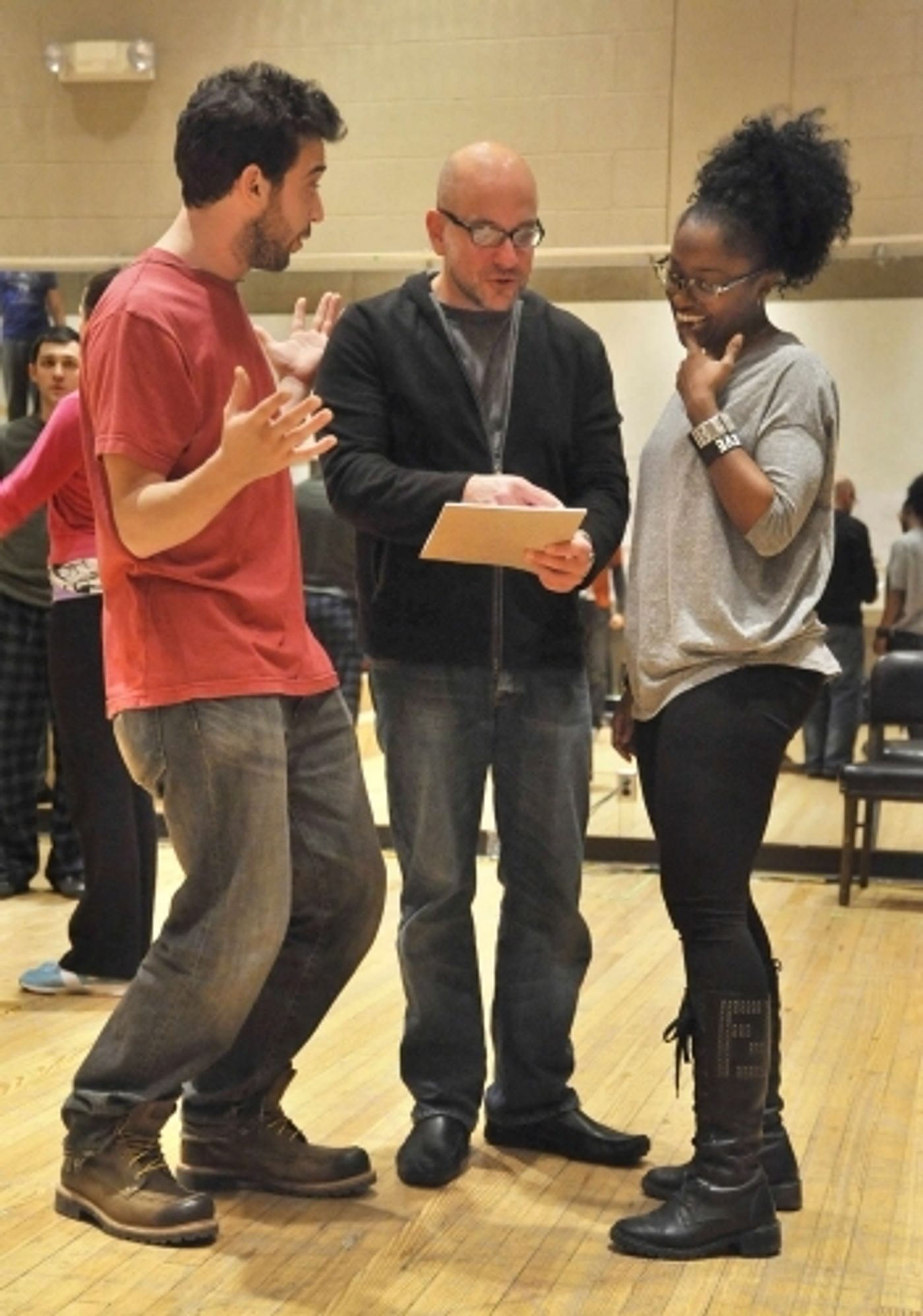 Photo Flash: Kansas City Rep's VENICE in Rehearsal  Image